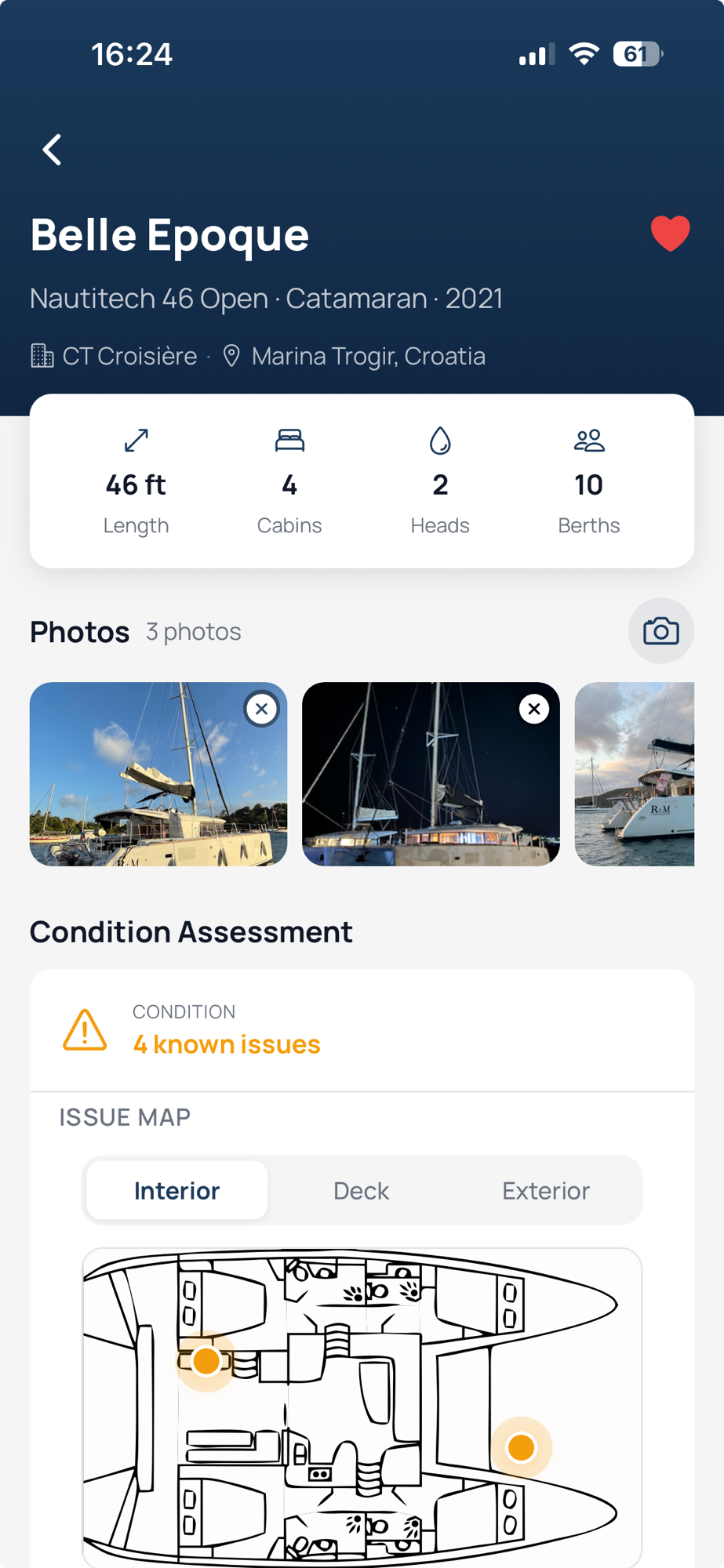 Boat profile